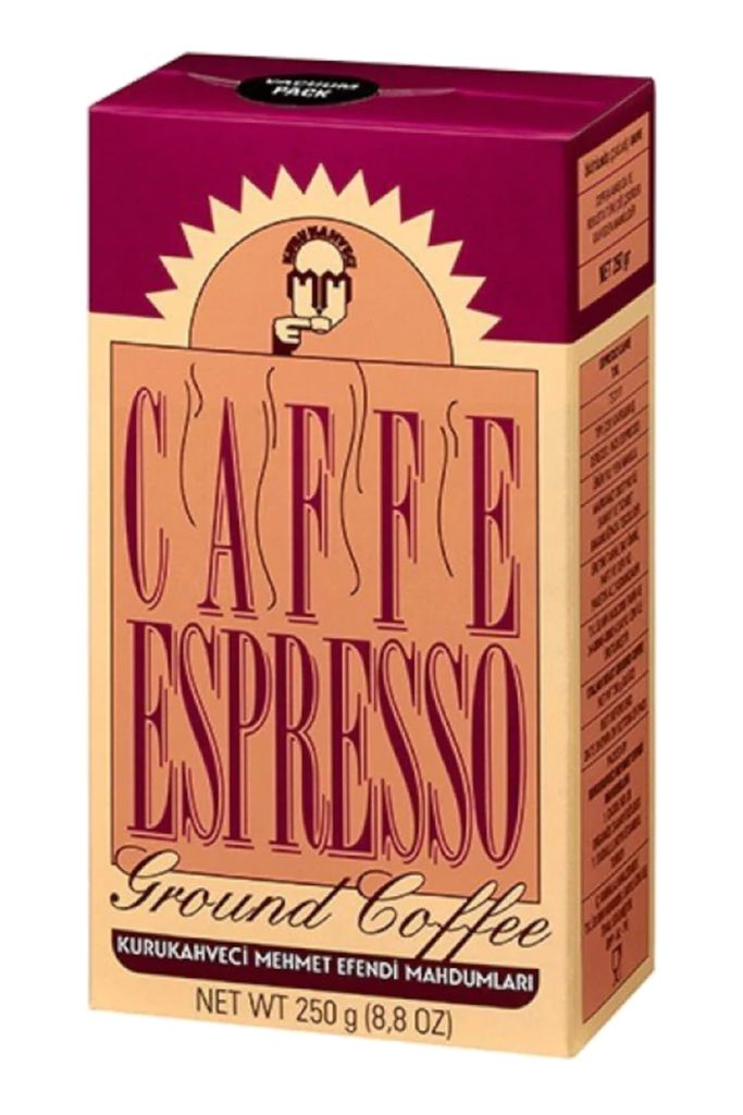 Mehmet Efendi Öğütülmüş Espresso Kahve 250 G İPEKLİ AVM