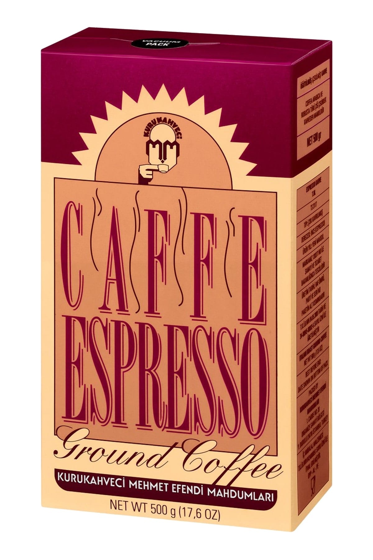 Mehmet Efendi Öğütülmüş Espresso Kahve 500 G İPEKLİ AVM