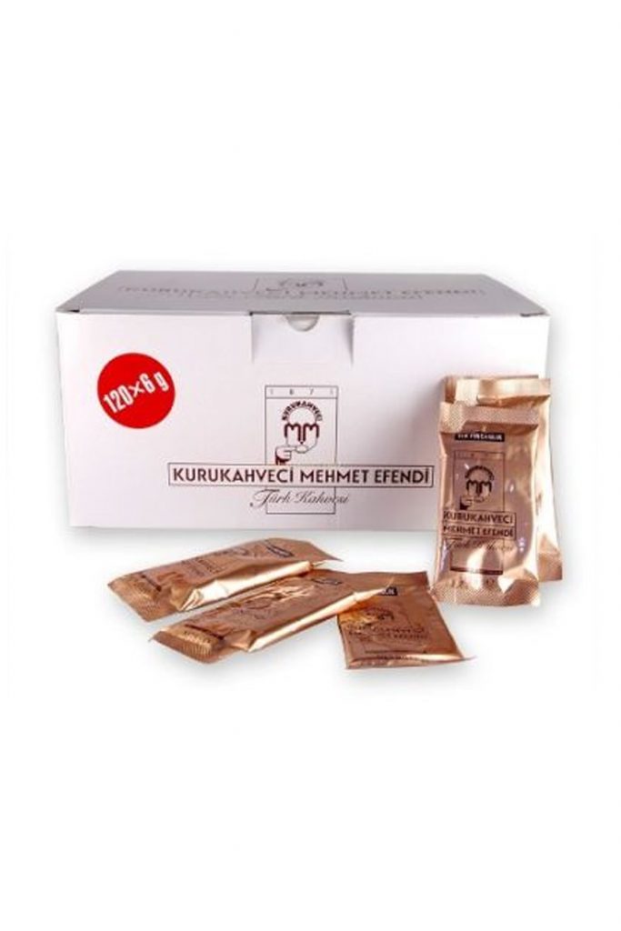 Mehmet Efendi Türk Kahvesi 120*6 G Tek İçimlik Folyo Ambalaj İPEKLİ AVM
