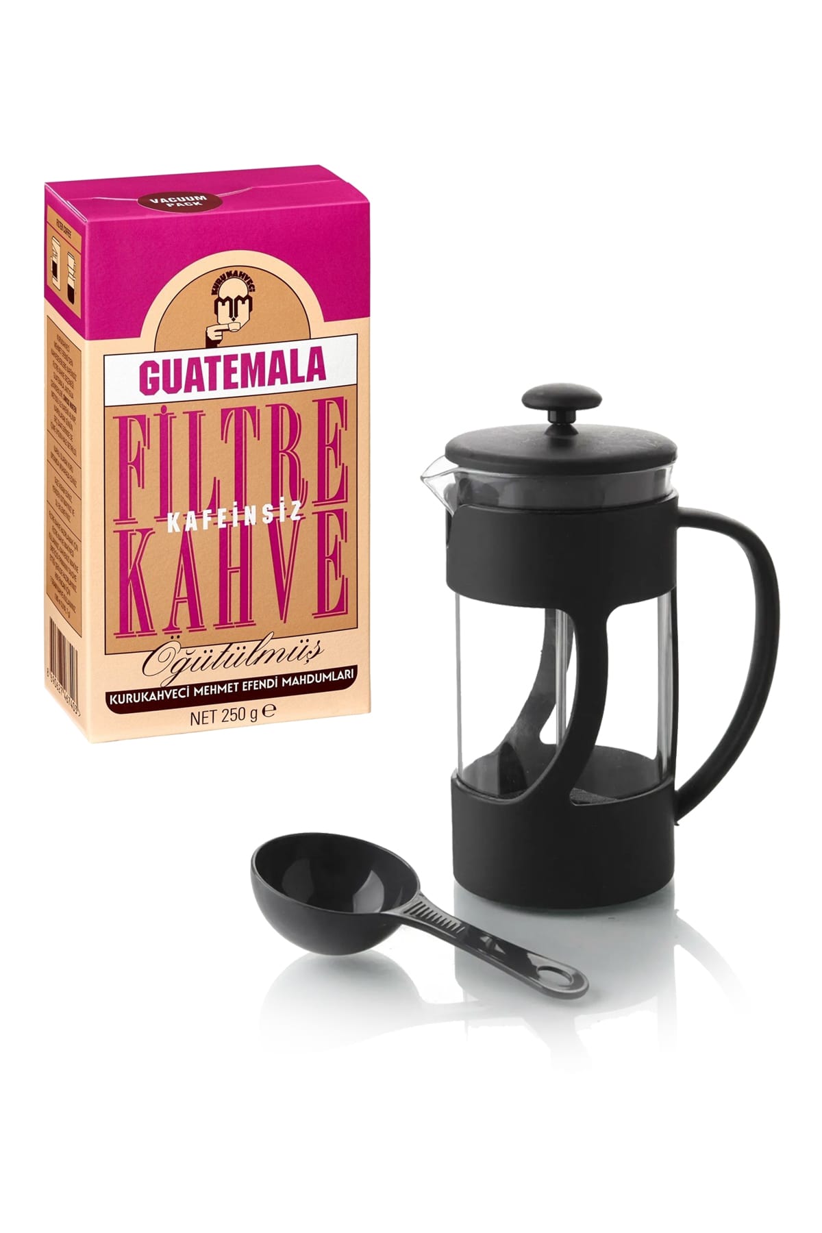 Mehmet Efendi 250 G Guatemala Kafeinsiz Filtre Kahve 350 ML French