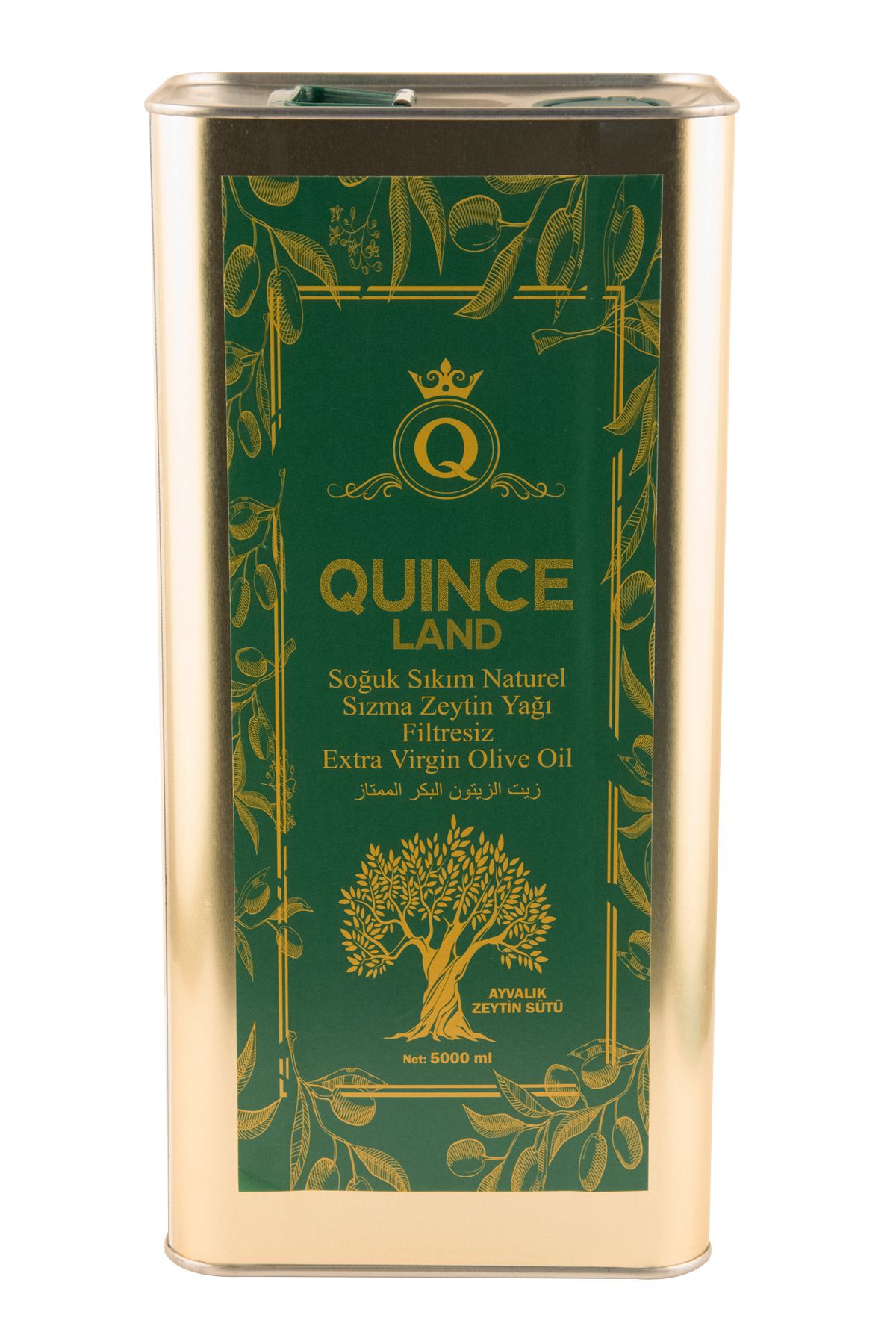 Quince Land Ayvalık Soğuk Sıkım Naturel Sızma Filtresiz Gurme